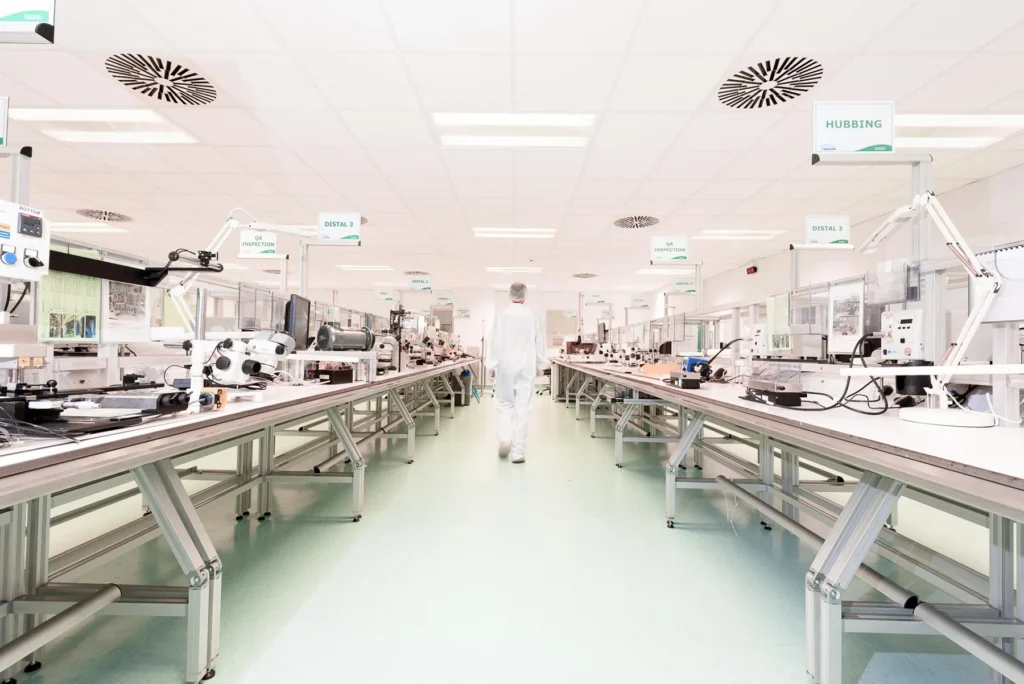 Becton Dickenson Alpha Cleanroom commercial award-winning architectural project